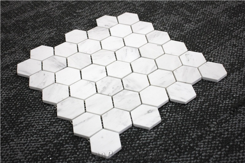 Hot Sale Popular New Ariston White Marble Mosaic Tiles