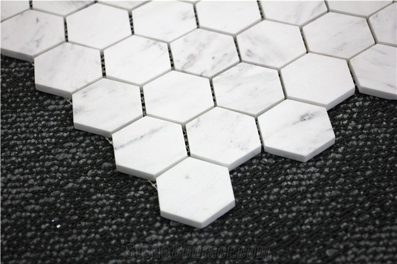 Hot Sale Popular New Ariston White Marble Mosaic Tiles