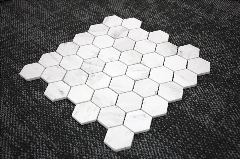 Hot Sale Popular New Ariston White Marble Mosaic Tiles