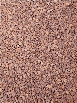 Red Gravel / Chips/Crushed Stone