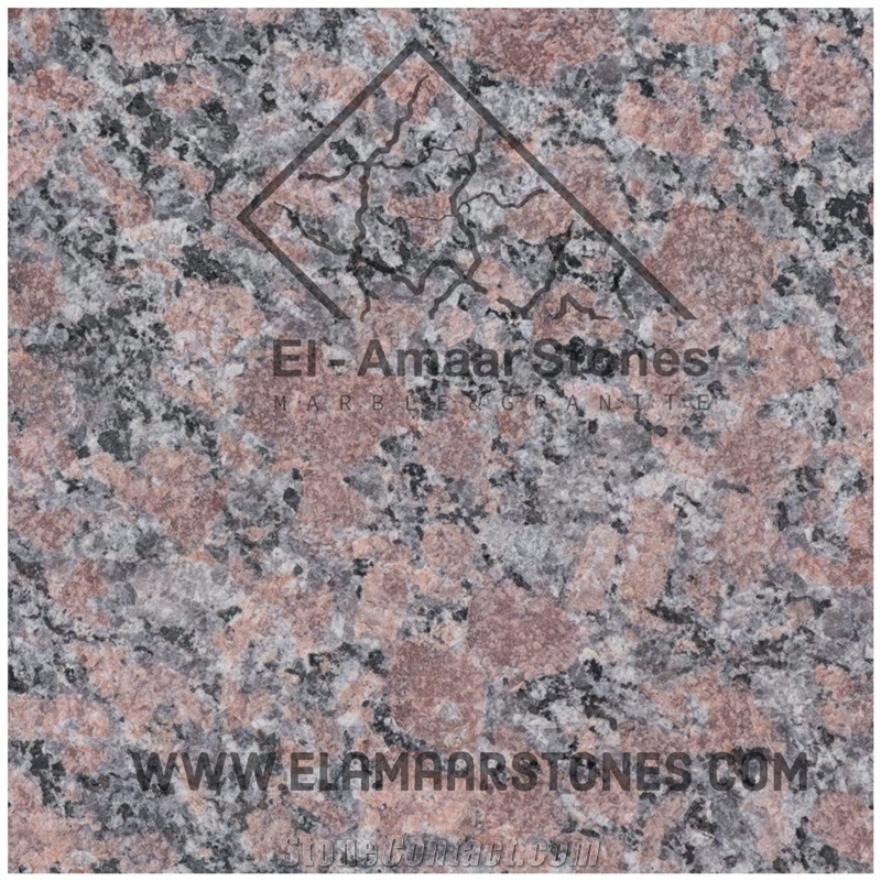 Red Aswan Granite Flamed Slabs And Tiles