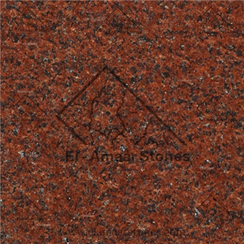 Red Forsan Granite Slabs And Tiles