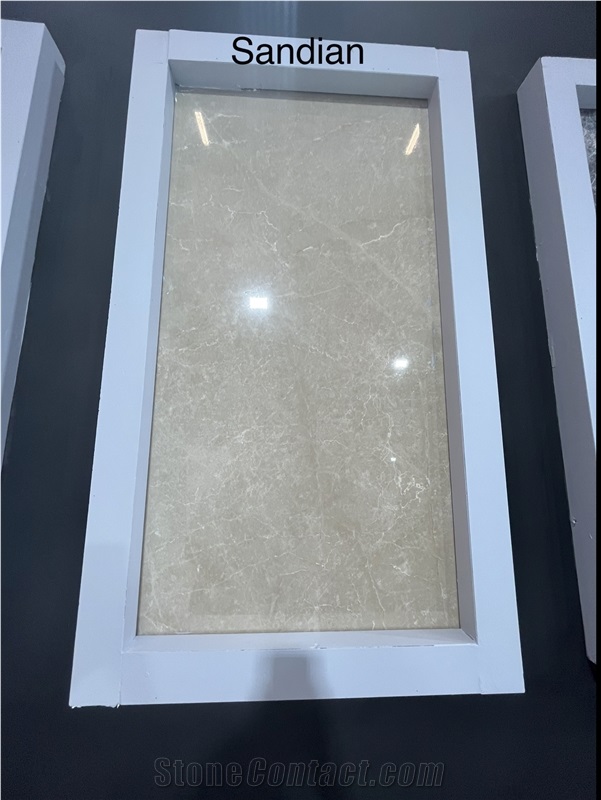 Sandian Beige Marble Slabs