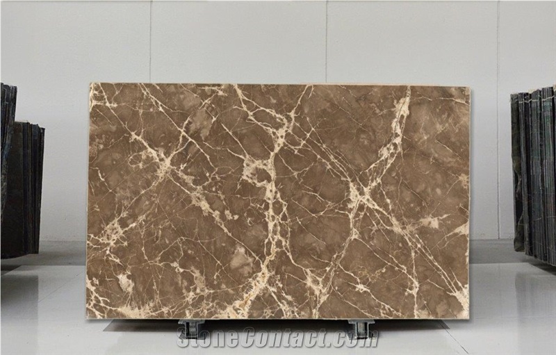 Alboris Brown Marble Slabs