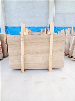 Veincut Beige Travertine Slabs