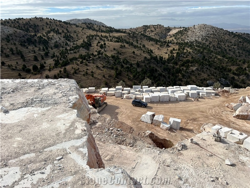 Asel Grey Marble Quarry