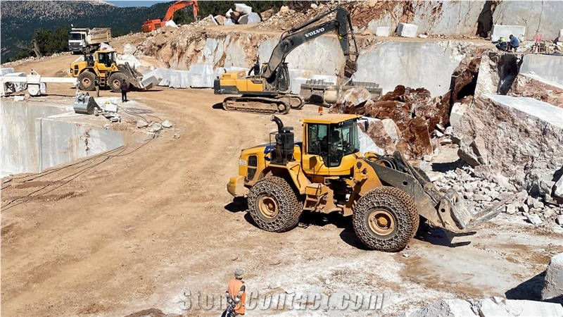 Asel Grey Marble Quarry