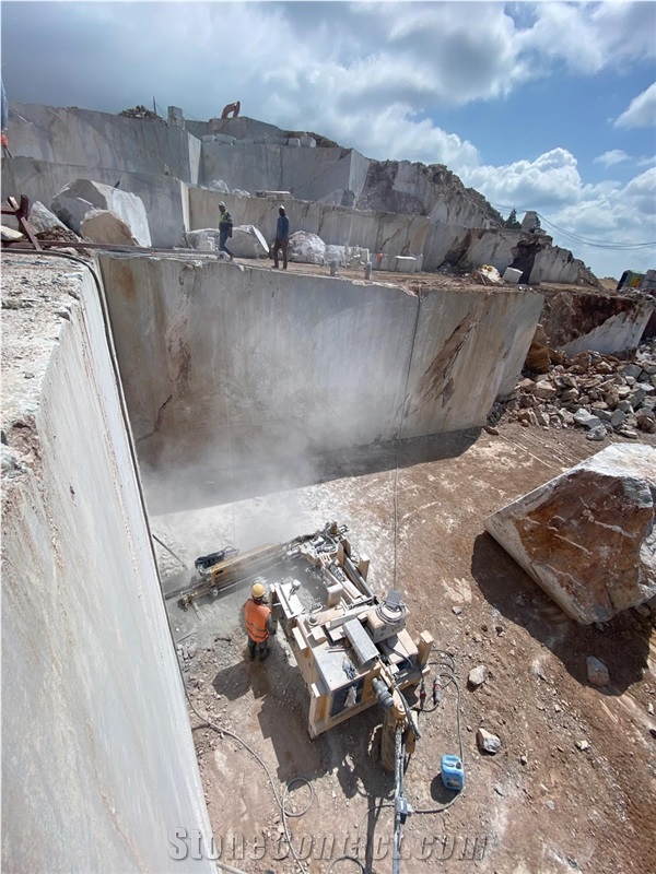 Asel Grey Marble Quarry