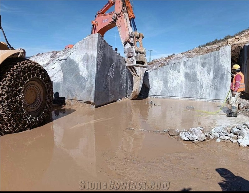 New Silver Line Marble Quarry