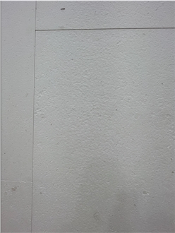 Limra White Limestone Tiles With A Brushed Surface Finish
