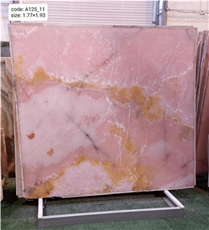 Pink Onyx Slabs