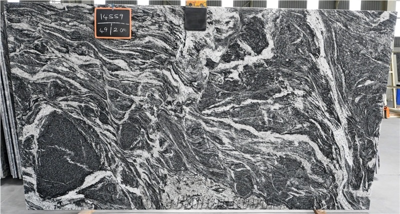 Cosmic White Granite Slabs