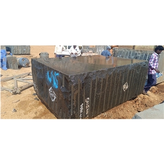 Bengal Black Granite Rough Blocks