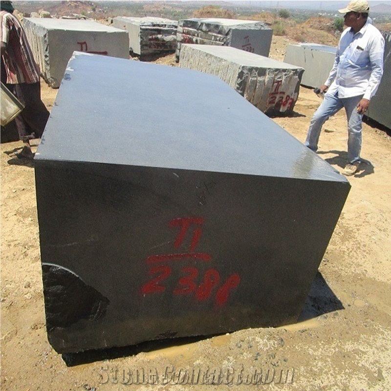 G20 Dark Bengal Black Granite Block