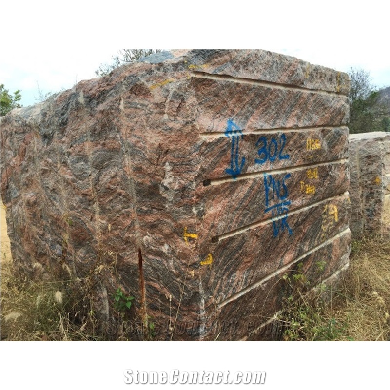 Indian Juparana Granite Blocks