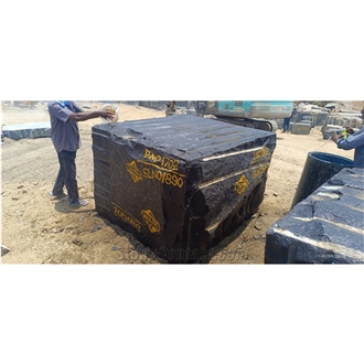 Premium Black Granite Blocks
