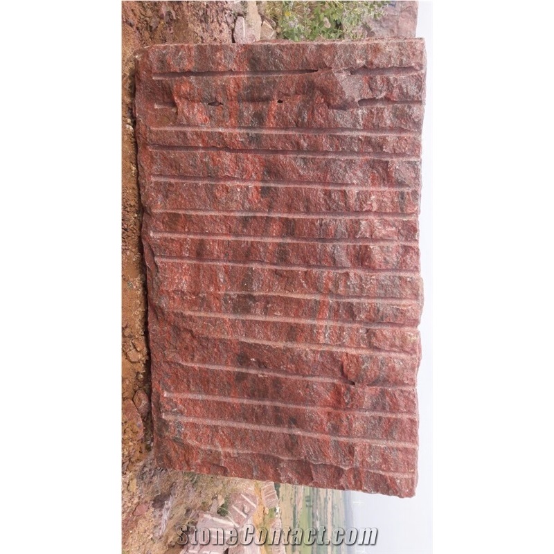 Romantica Red Granite Blocks