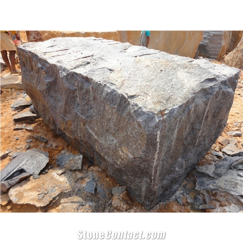 Vizag Blue / Bahama Blue Granite Blocks