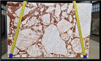 Arabescato Viola Bulgari Marble Polished Slabs