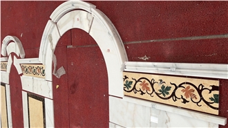 Church  Border Decos Waterjet Pattern