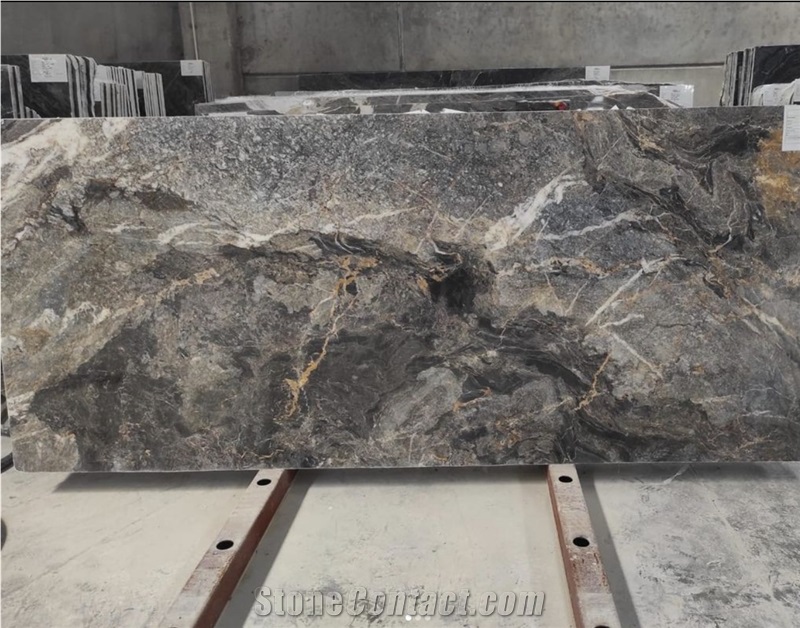 Ocean Grey Marble Polished Slabs