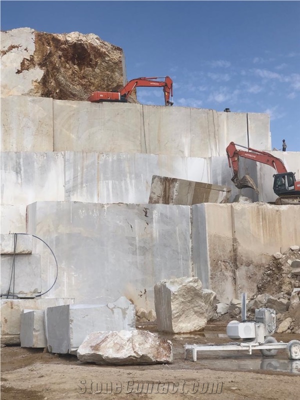 Babylon Cream Marble Quarry