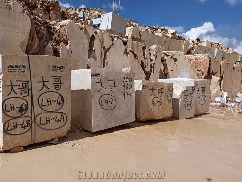 Grey Alicante Marble Quarry