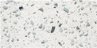 White Crystal Quartz Slabs