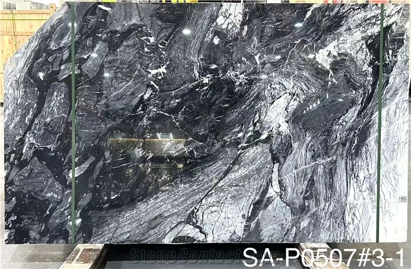 Hilton Grey Marble Slabs