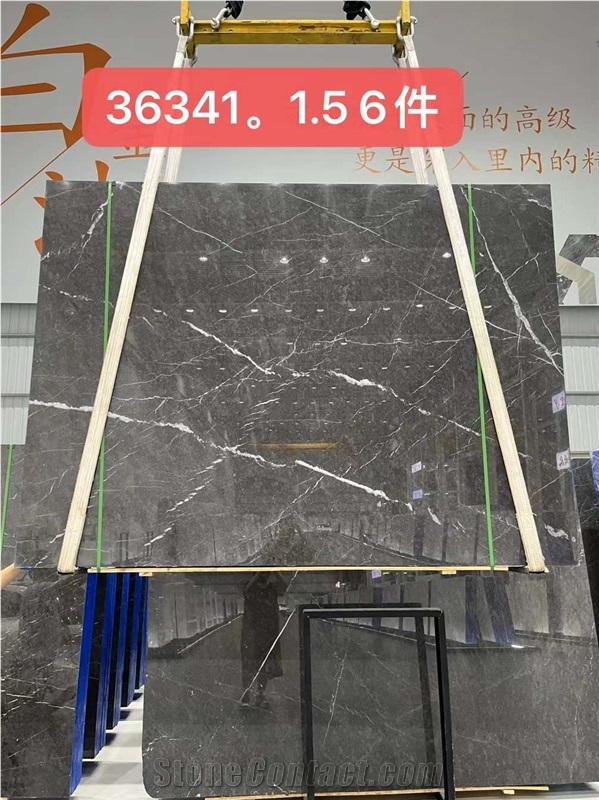 Wyndham Gray Marble Slabs