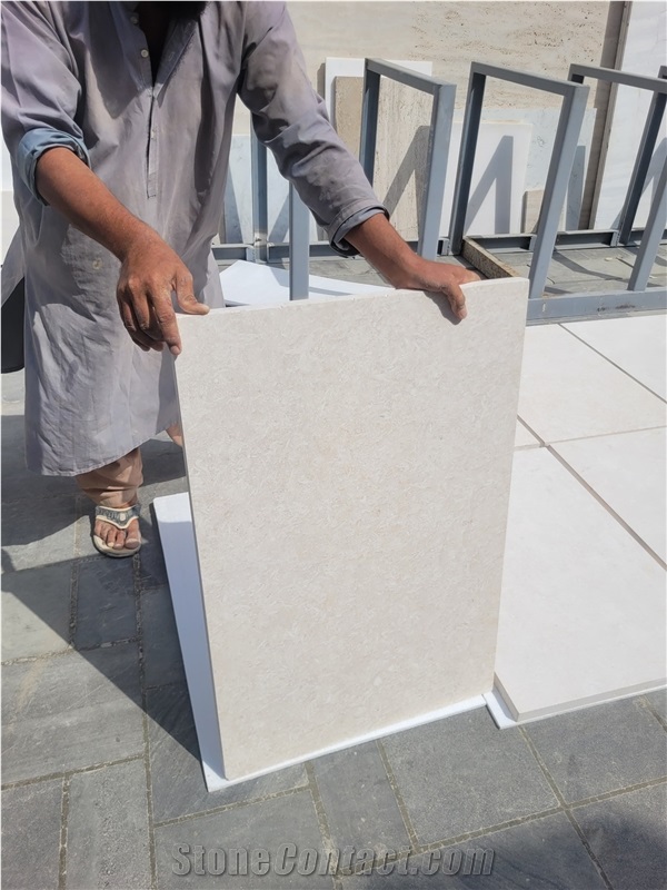 Limra Limestone Slabs, Turkey White Limestone Tiles, Ivory Limestone