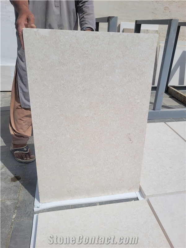 Limra Limestone Slabs, Turkey White Limestone Tiles, Ivory Limestone