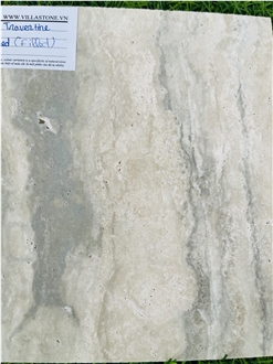 Silver Ocean Travertine Filled Honed Slabs