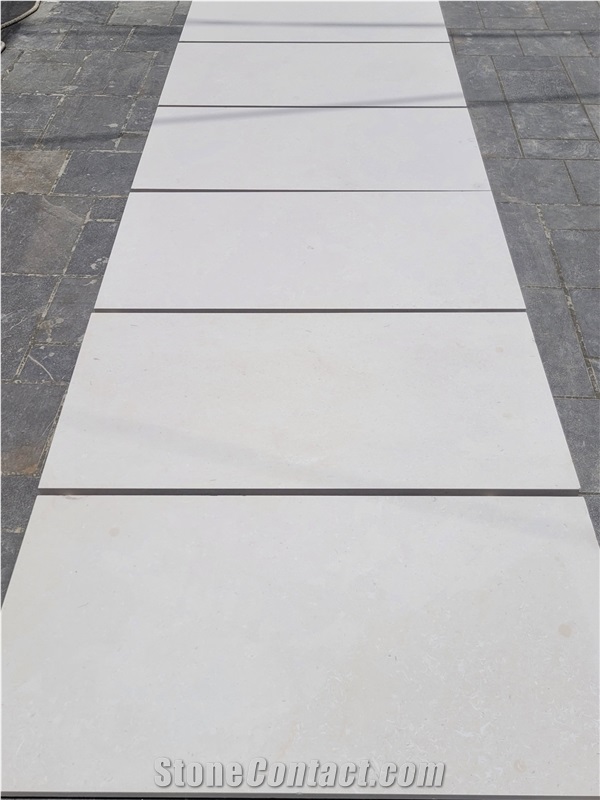 White Limestone Slabs