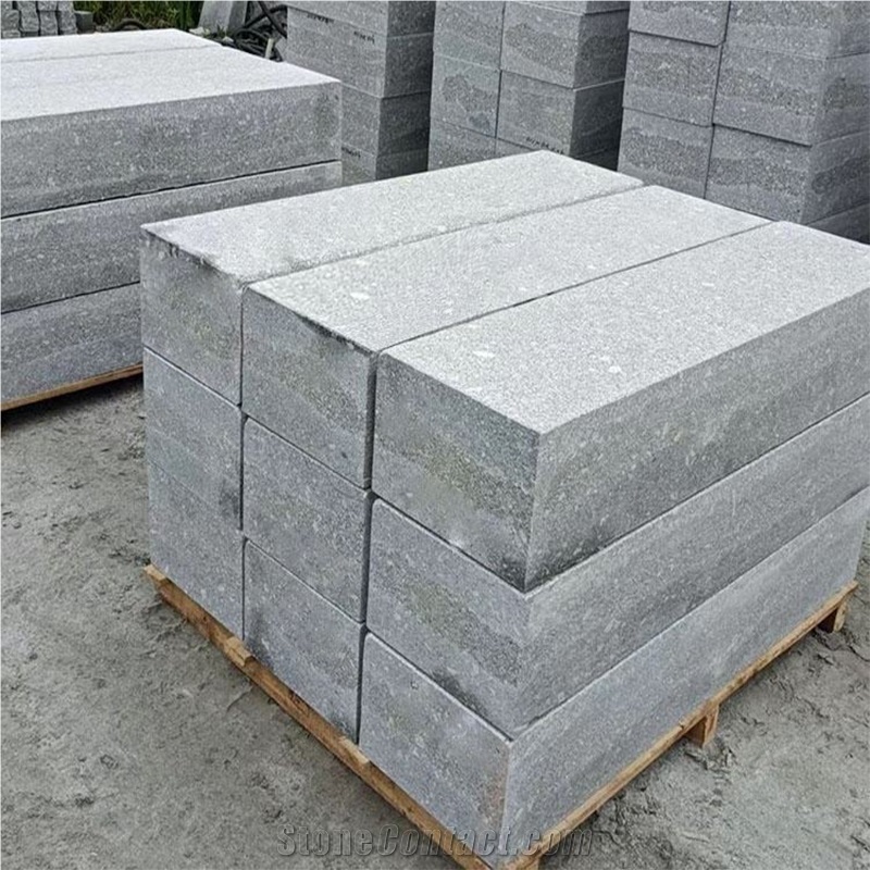 Bush Hammered Granite Road Kerbs Stone For Landscape