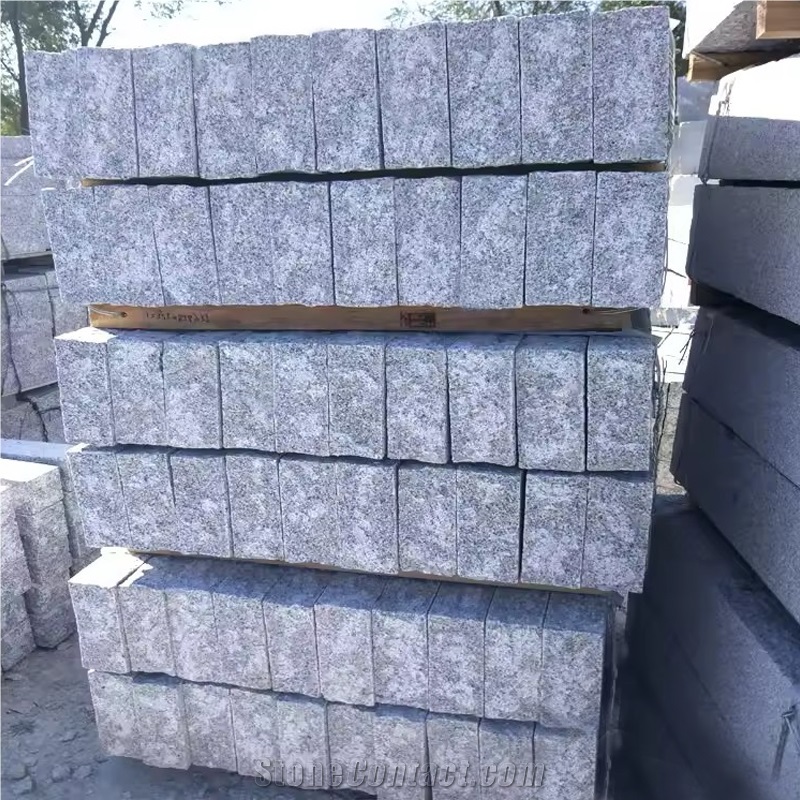 Cheap Price Customized Sizes G341 Grey Granite Curbstone