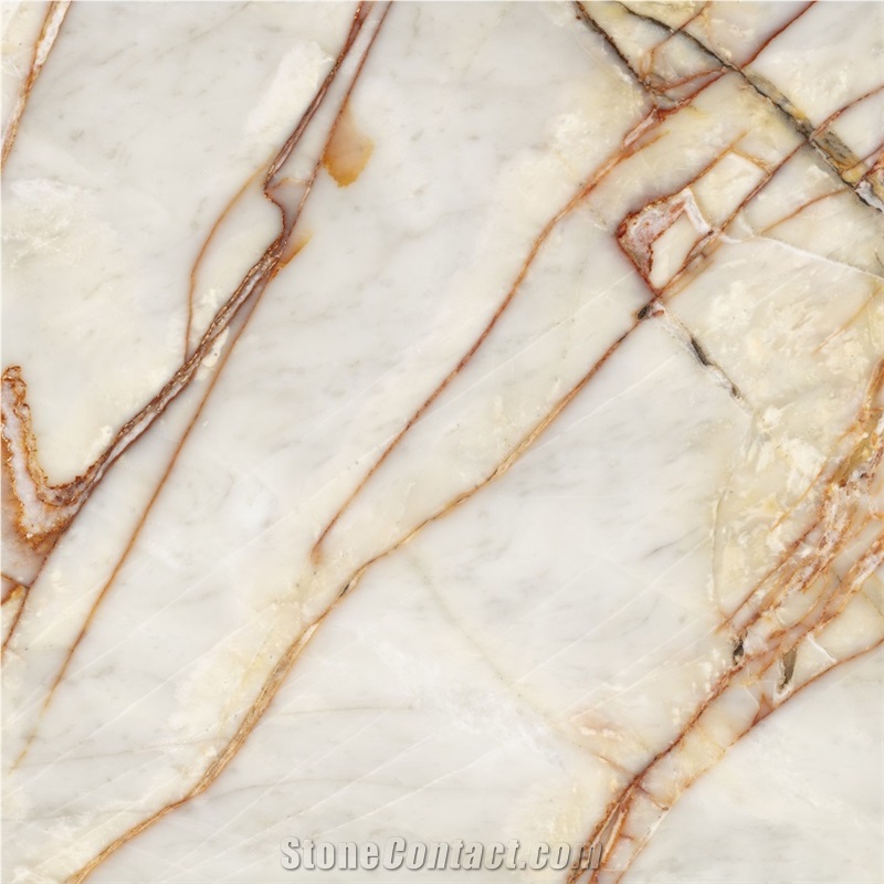Ivory Cloud Marble Tile