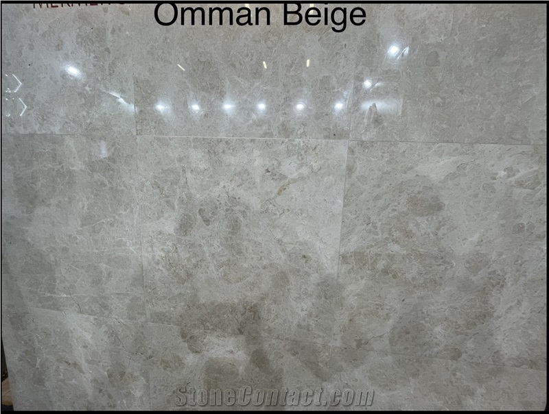 Omman Beige Marble Slab