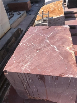 Rosso Rubino Marble- Rosso Collemandina Marble Blocks