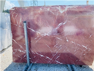 Rosso Rubino Marble- Rosso Collemandina Marble Slabs