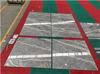 GOLDTOP Italy Fior Di Bosco Marble Floor Tiles For Villa