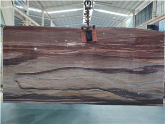 Goldtop New Quarry Natural Red Colinas Red Quartzite Slabs