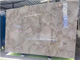 Goldtop New Quarry Natural Super White Quartzite Tiles Slab