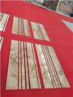 Hot Sale Polished Royal Amber Marble Slabs