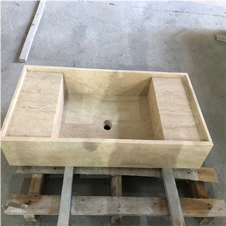 Travertine Bathroom Vanity Top With Sink