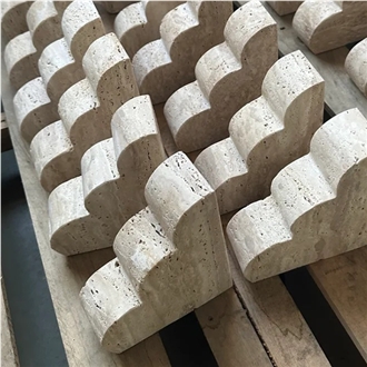Travertine Bookend For Home Decor