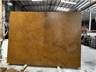 Gold Yellow Limestone Stone Slabs For Floor And Wall Tile