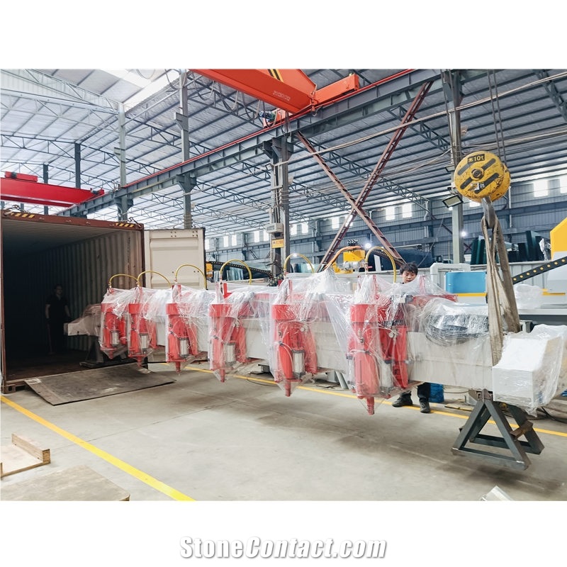 Semi-Automatic Bridge Multi-Head Polishing Machine