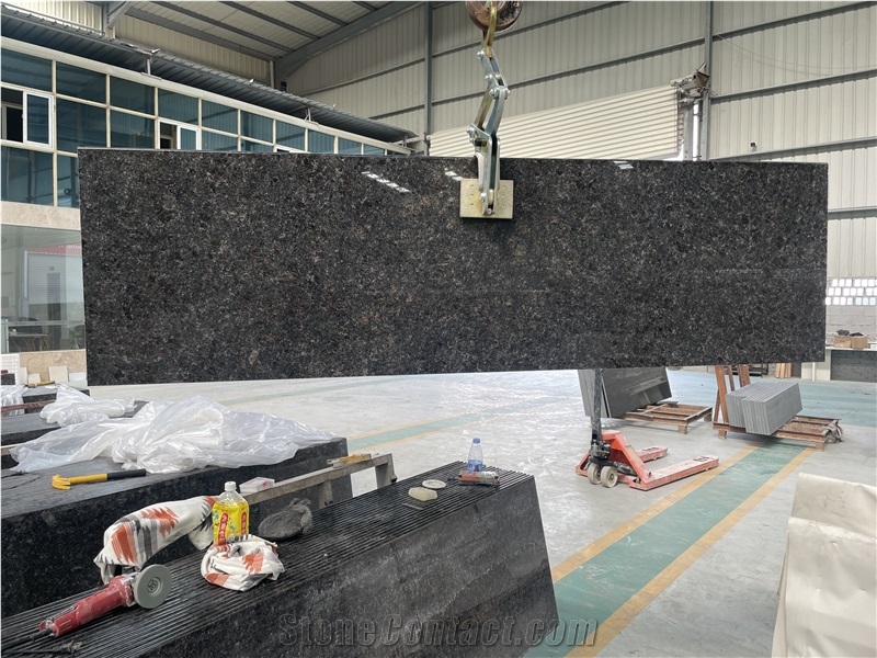 Dark Tan Brown  Kitchen Countertop