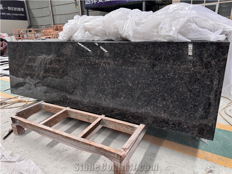 Dark Tan Brown  Kitchen Countertop